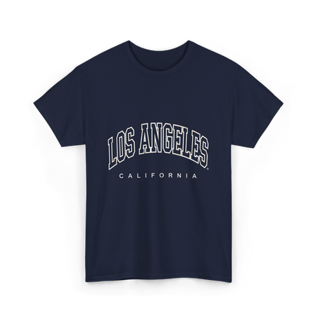 Los Angeles California City Life T-Shirt - Navy