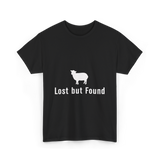 Lost but Found Christian Faith T-Shirt - Black