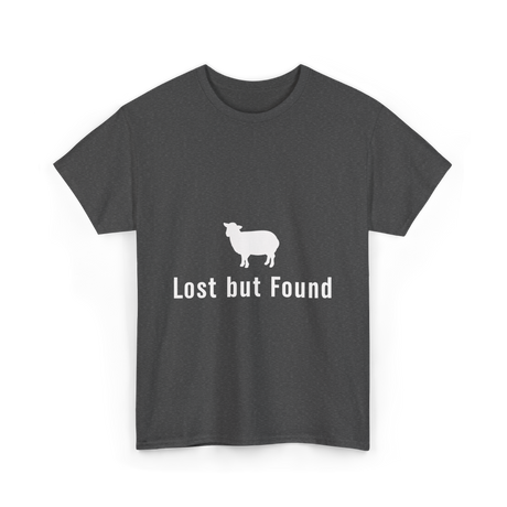 Lost but Found Christian Faith T-Shirt - Dark Heather