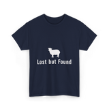 Lost but Found Christian Faith T-Shirt - Navy