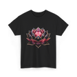 Lotus Flower Zen Buddhism Yoga T-Shirt - Black