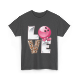 Love Bowling Bowler T-Shirt - Dark Heather