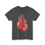 Love Boxing Gloves Boxer T-Shirt - Dark Heather