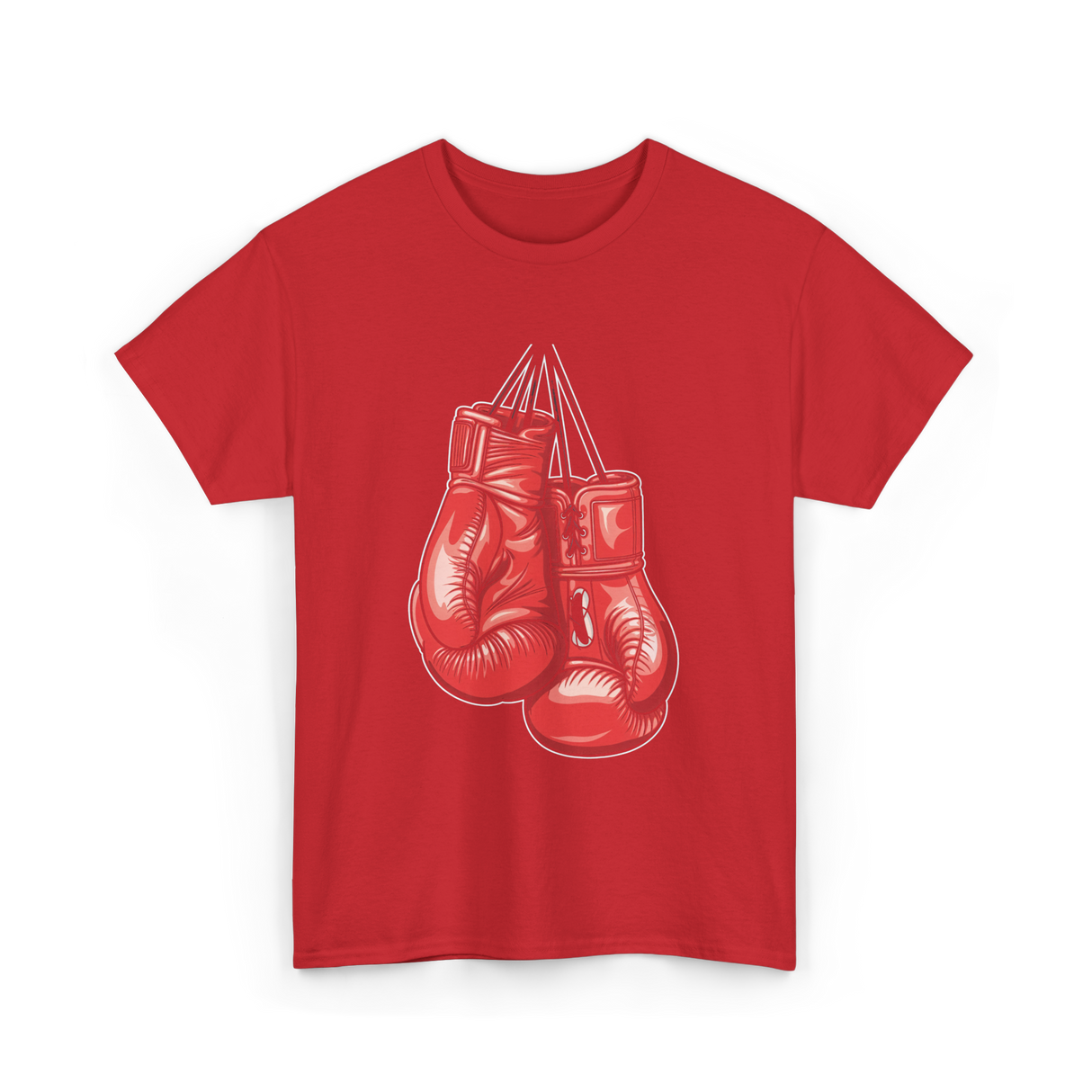 Love Boxing Gloves Boxer T-Shirt - Red