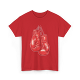 Love Boxing Gloves Boxer T-Shirt - Red