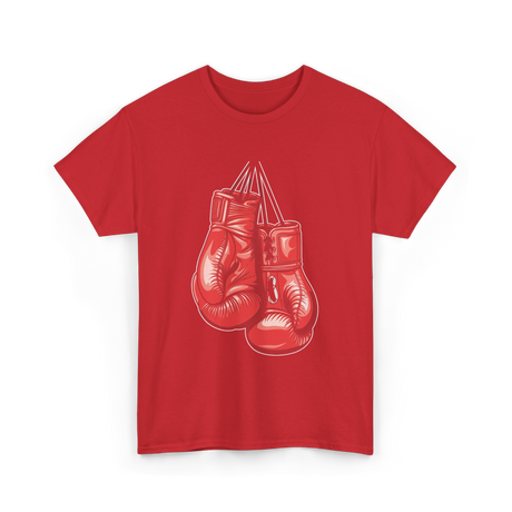 Love Boxing Gloves Boxer T-Shirt - Red