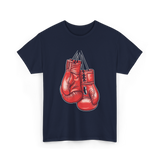 Love Boxing Gloves Boxer T-Shirt - Navy