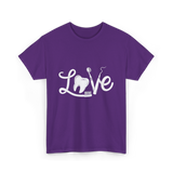 Love Dentistry Dental Care T-Shirt - Purple