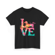 Love Dog Dachshund Lover T-Shirt - Black