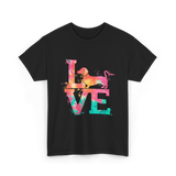 Love Dog Dachshund Lover T-Shirt - Black