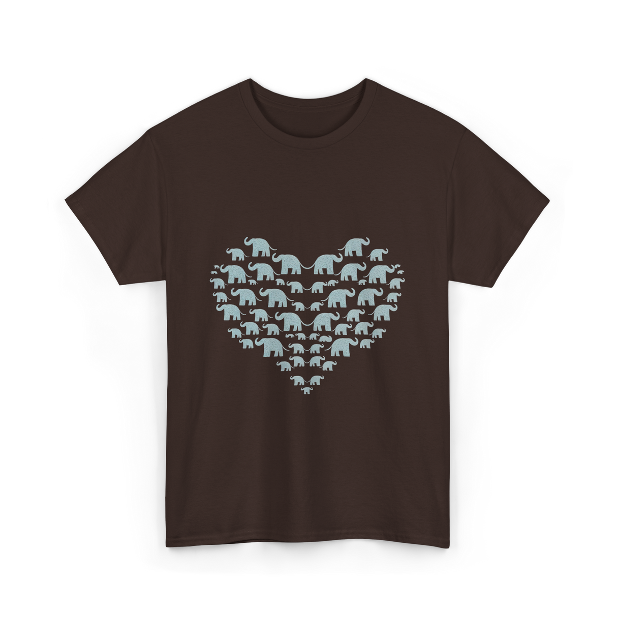 Love Elephants T-Shirt - Dark Chocolate