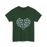 Love Elephants T-Shirt - Forest Green