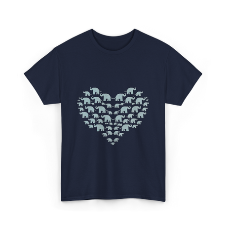 Love Elephants T-Shirt - Navy