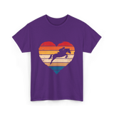 Love Horses Equestrian T-Shirt - Purple