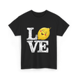 Love Lemon Citrus Summer Fruit T-Shirt - Black