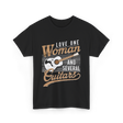 Love One Woman Guitar T-Shirt - Black