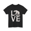 Love Polar Bear Conservation T-Shirt - Black