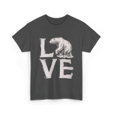 Love Polar Bear Conservation T-Shirt - Dark Heather