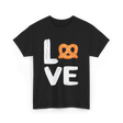 Love Pretzel Pretzels T-Shirt - Black