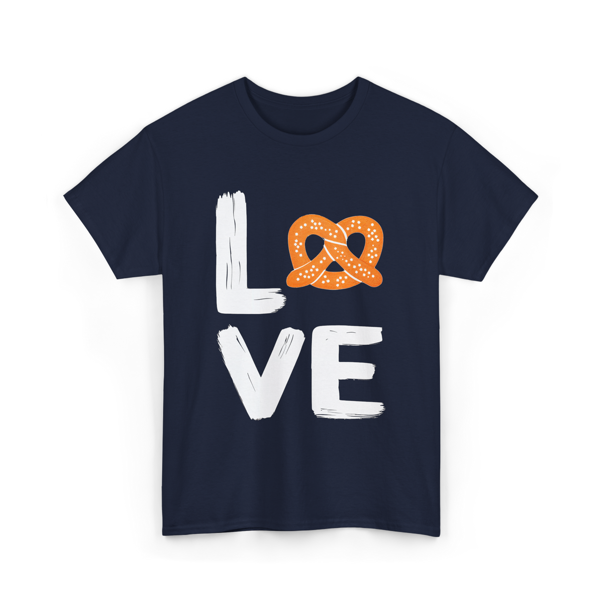 Love Pretzel Pretzels T-Shirt - Navy