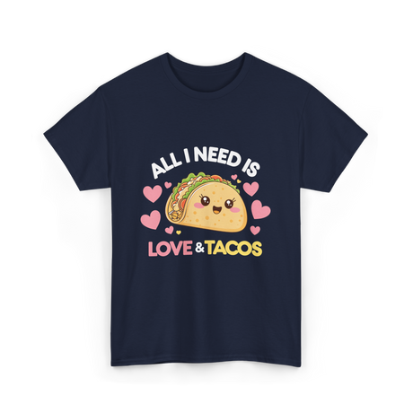 Love Tacos T-Shirt - Navy