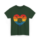 Love Yarn Knitting Knitter T-Shirt - Forest Green