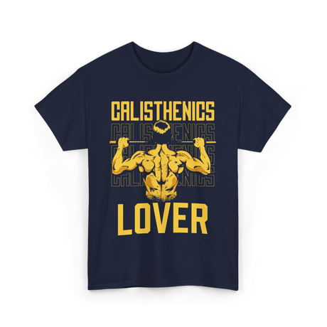 Lover Bodyweight Fitness Calisthenics T-Shirt - Navy