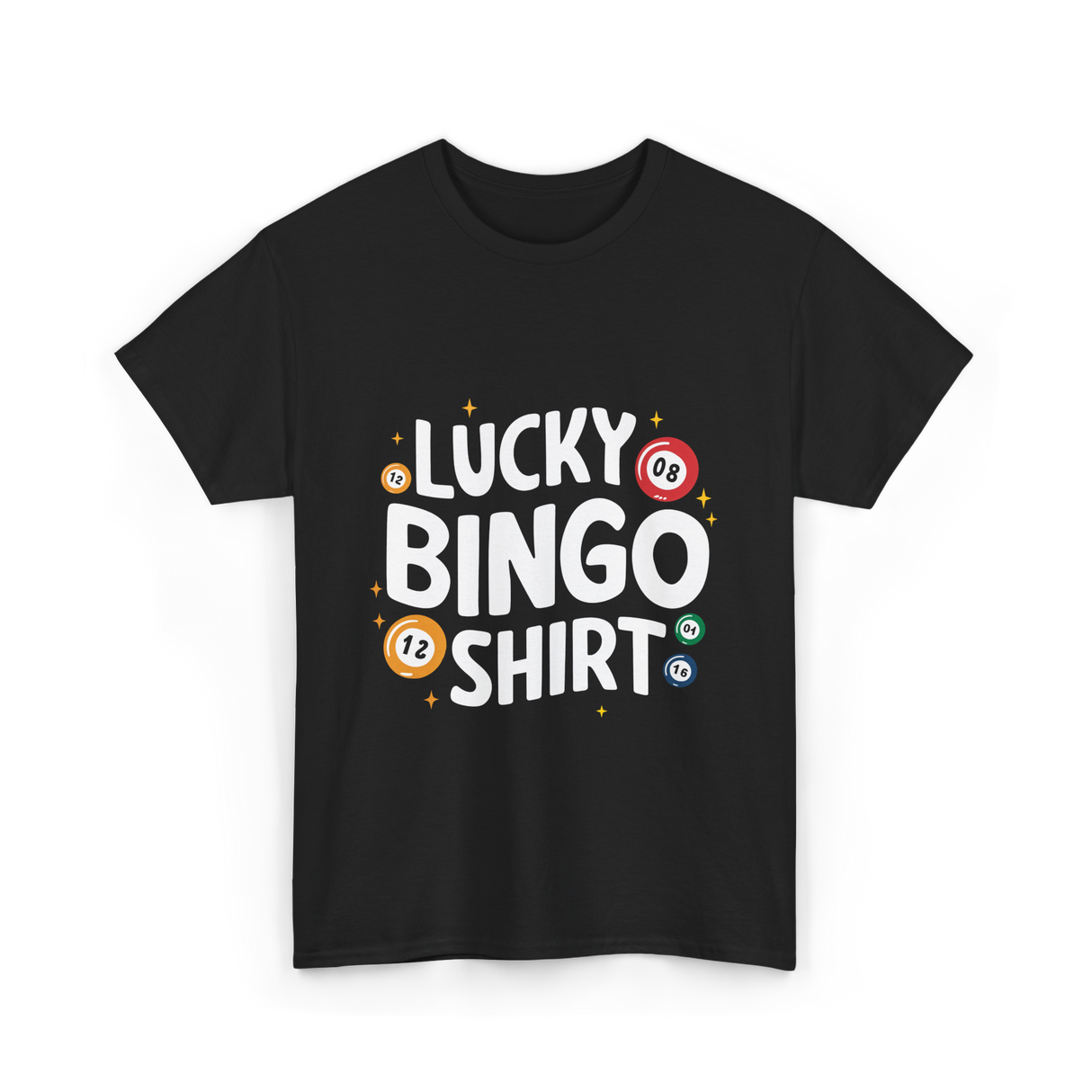 Lucky Bingo T-Shirt - Black