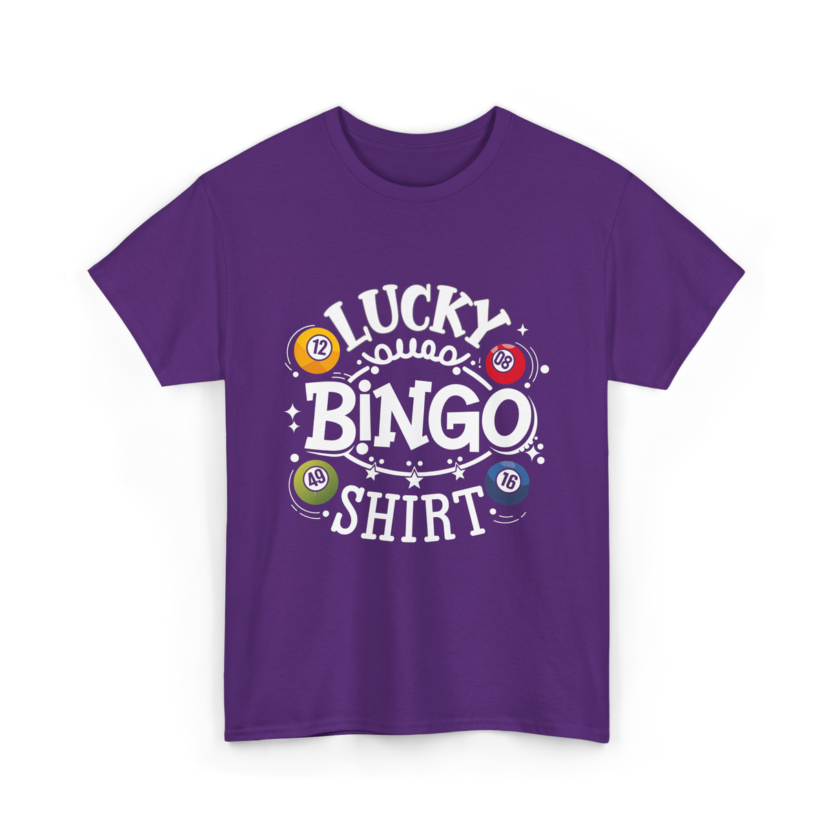 Lucky Bingo T-Shirt - Purple