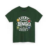 Lucky Bingo T-Shirt - Forest Green