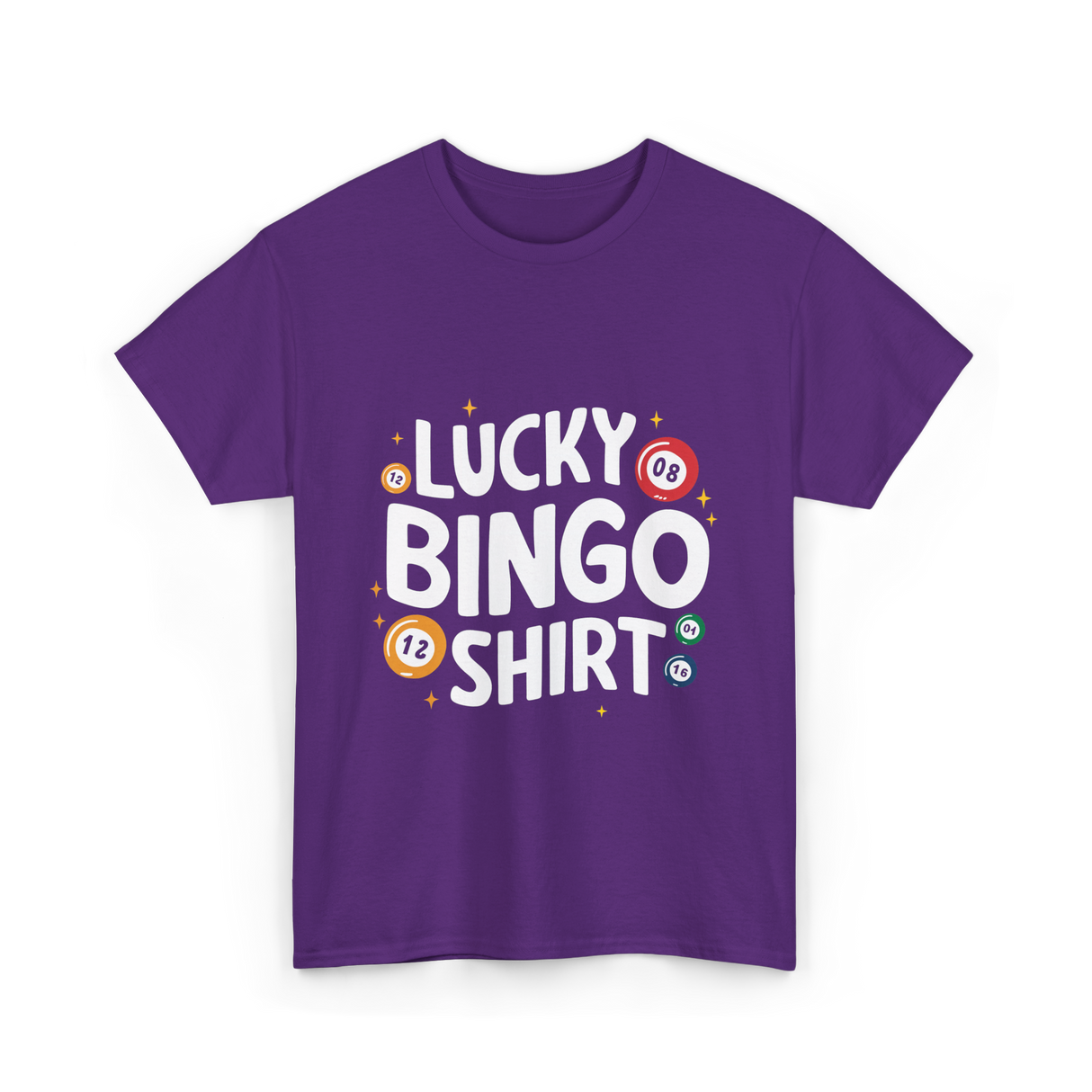 Lucky Bingo T-Shirt - Purple