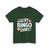 Lucky Bingo T-Shirt - Forest Green