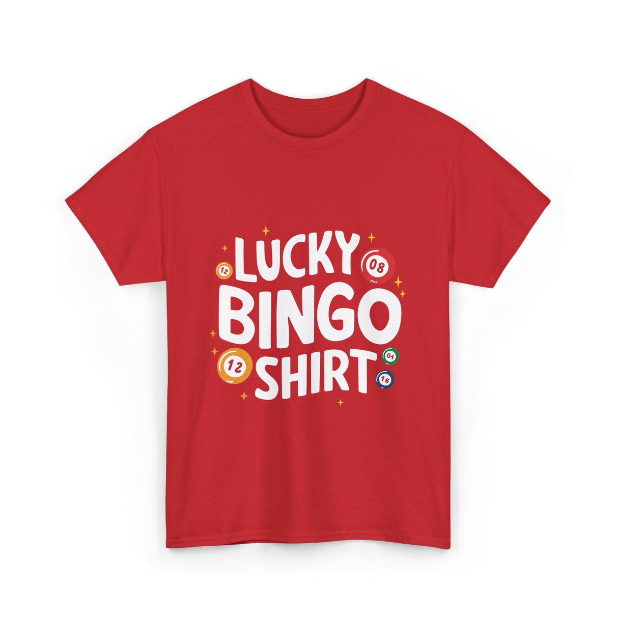 Lucky Bingo T-Shirt - Red