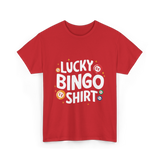 Lucky Bingo T-Shirt - Red