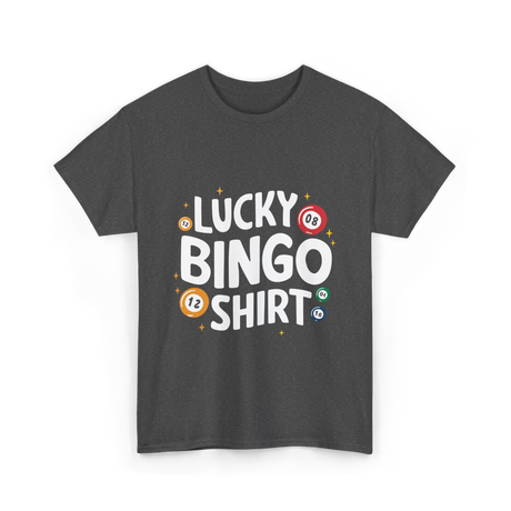 Lucky Bingo T-Shirt - Dark Heather