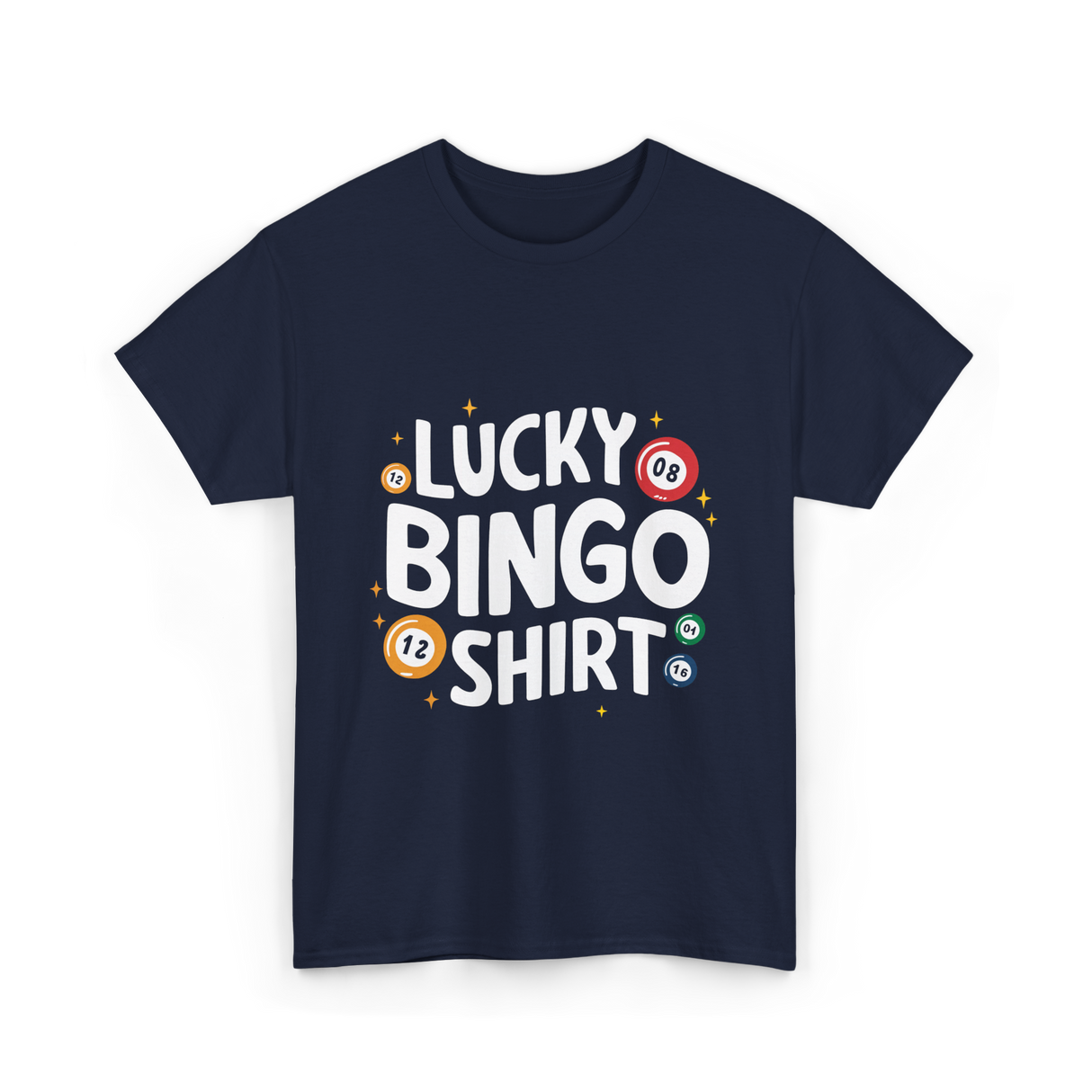 Lucky Bingo T-Shirt - Navy