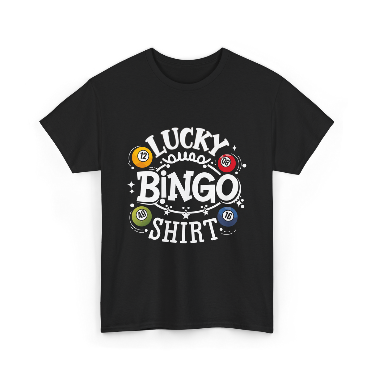 Lucky Bingo T-Shirt - Black