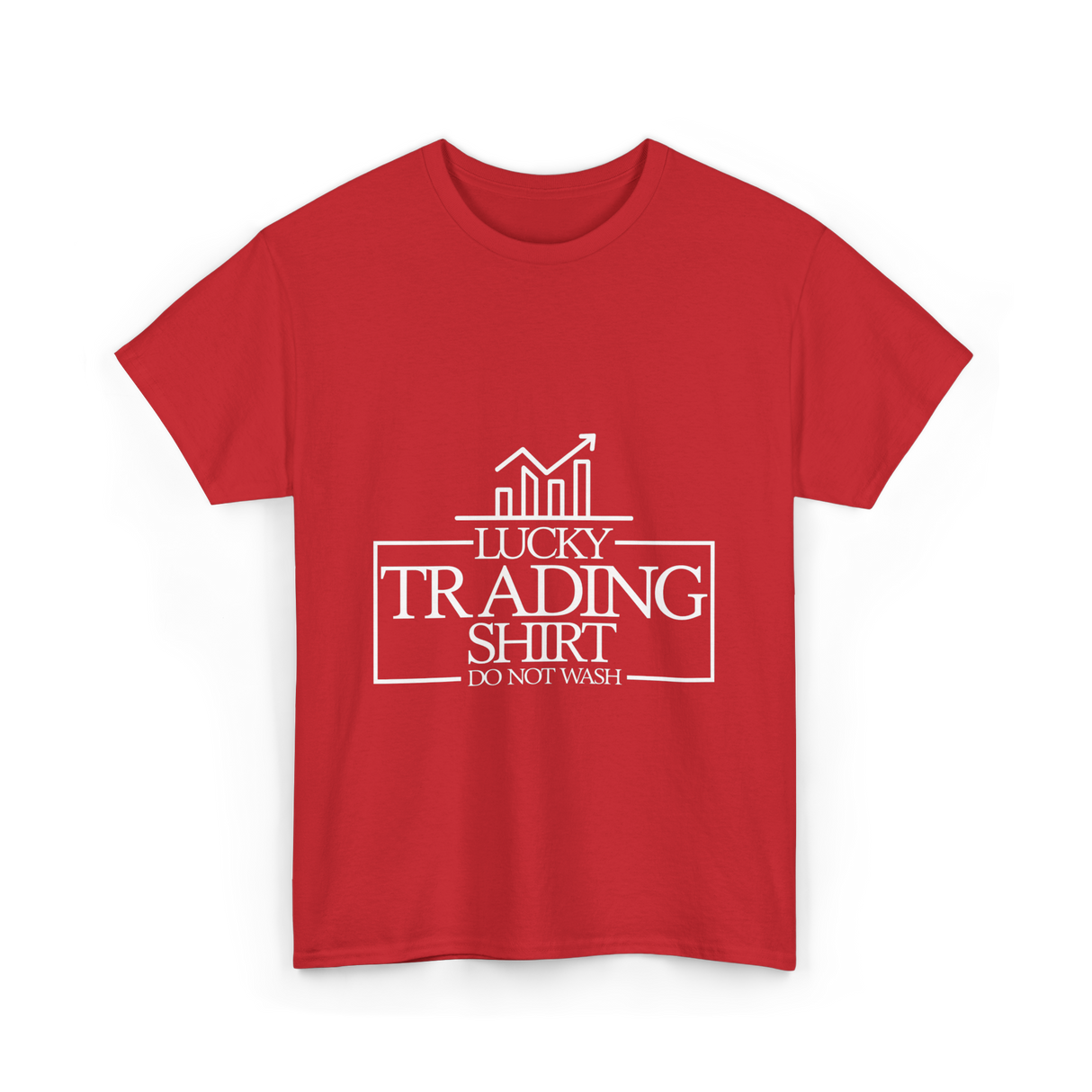 Lucky Trading Shirt Trading T-Shirt - Red