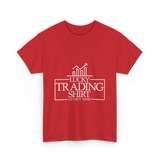 Lucky Trading Shirt Trading T-Shirt - Red