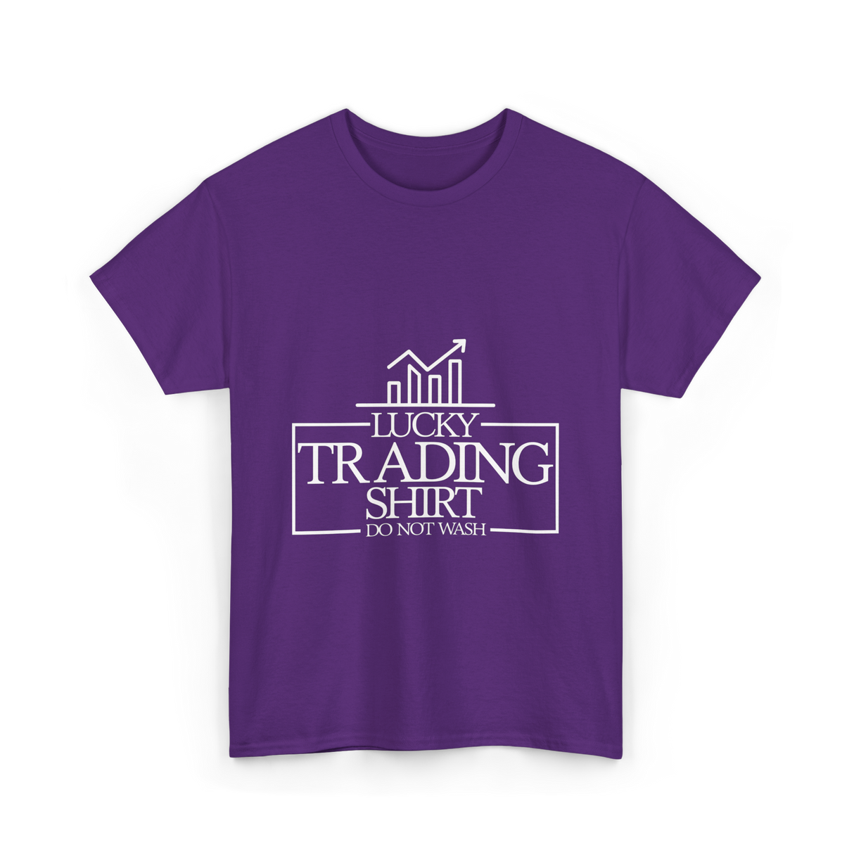 Lucky Trading Shirt Trading T-Shirt - Purple