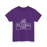 Lucky Trading Shirt Trading T-Shirt - Purple