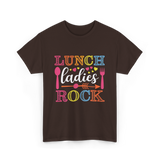 Lunch Ladies Rock Lunch Ladies T-Shirt - Dark Chocolate