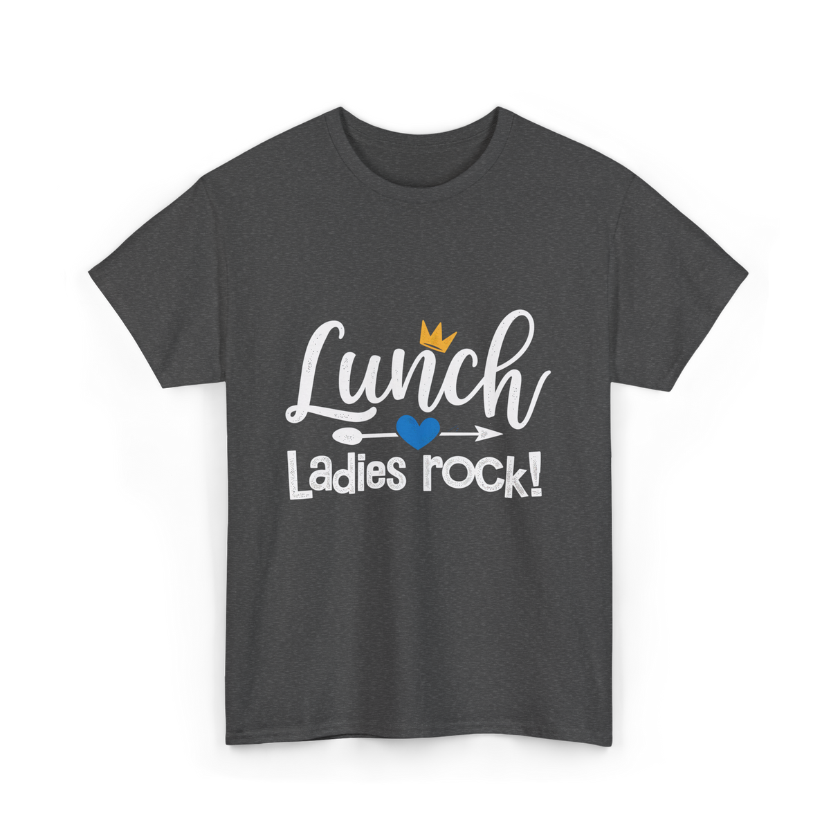 Lunch Ladies Rock Lunch Lady T-Shirt - Dark Heather