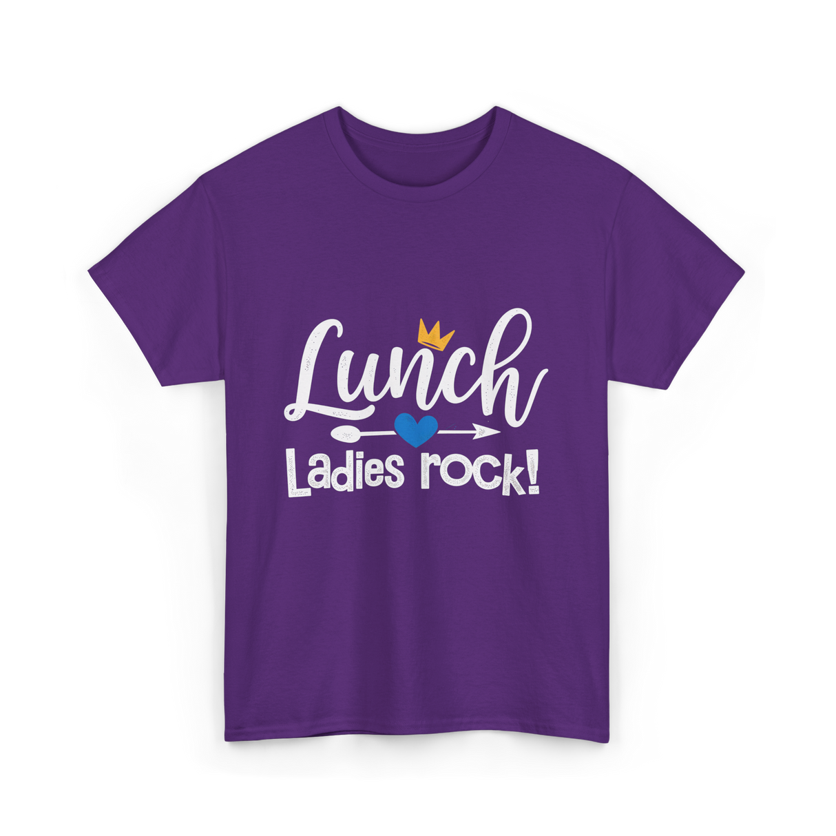 Lunch Ladies Rock Lunch Lady T-Shirt - Purple