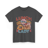 Lunch Lady Cafeteria Food T-Shirt - Dark Heather