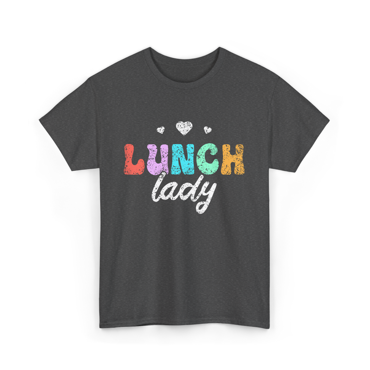 Lunch Lady Cafeteria Worker T-Shirt - Dark Heather