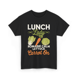 Lunch Lady Romaine Calm T-Shirt - Black