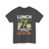 Lunch Lady Romaine Calm T-Shirt - Dark Heather