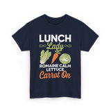 Lunch Lady Romaine Calm T-Shirt - Navy