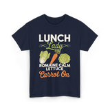 Lunch Lady Romaine Calm T-Shirt - Navy